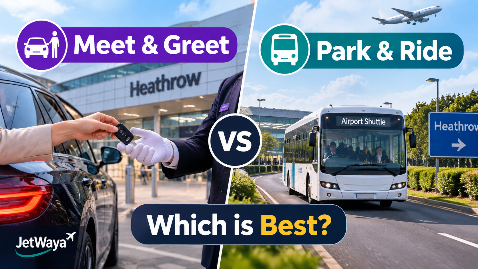 Heathrow Parking Showdown Meet & Greet vs Park & Ride